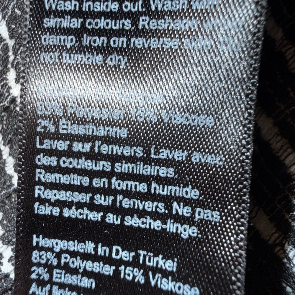 Topshop Gingham Check Mini Strapless 10 Dress Euro Summer Coquette - Picture 6 of 7
